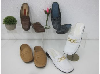 Group Lot Of Slip On Shoes -Used Size 8