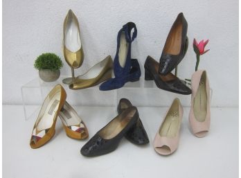 Assorted Lot Of Vintage And New Shoes  (size 7-8)