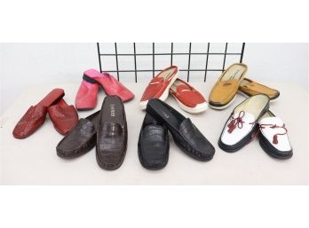 Seven (7) Pair Of Slip On Shoes -NEW Size 8
