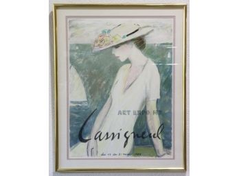 1988 ArtExpo NY Show Poster Featuring Work Of Cassigneul, Printed In France By Atelier Desjobert
