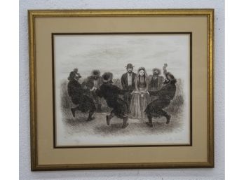 Mazel Tov 1981, Limited Edition Etching , Signed And Numbered #148/150