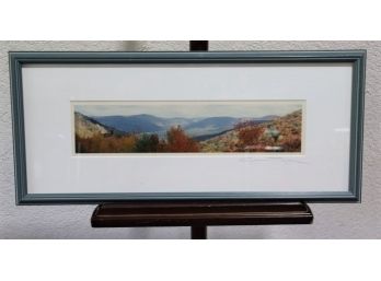 Gene Taylor Horizontal Panoramic Landscape, Photographic Print Giclee On Archival Paper, Signed