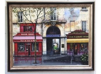 Paris Streetscape, Numbered Limited Edition 64/75