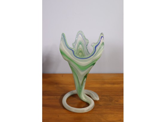 Mid Century Modern Art Glass Vase