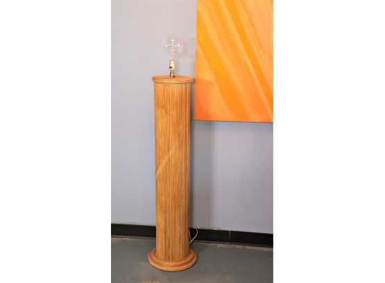 Bamboo Column Floor Lamp