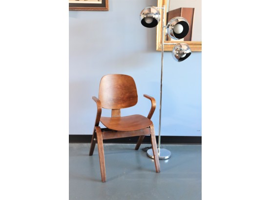 Vintage Thonet Bent Wood Chair -1960's