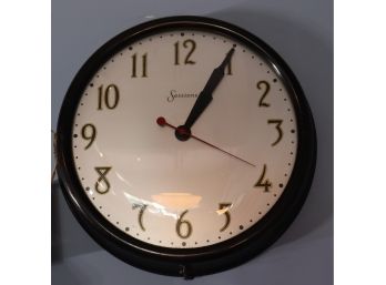 Vintage Sessions Industrial Wall Clock