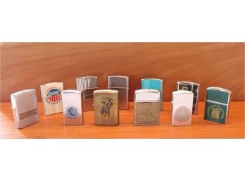 Collection Of 11 Vintage Lighters