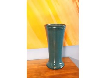 Vintage Blue Pottery  Vase