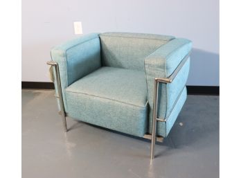 Mid Century Corbusier Style Lounge Chair