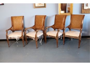 Lillian August Lion Head Chairs (by Thomasville)