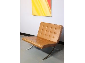Mid Century Modern 1960s Barcelona Chair -All Original