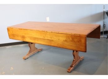 Vintage Cushman Mable Trestle Table -All Original