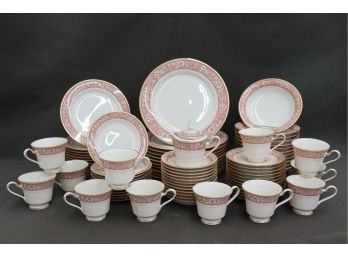 Giant Lot Of Noritake Ivory China Tribute Pattern Tableware - 71pieces, But Incomplete