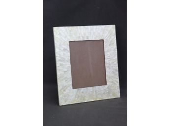 Picture Frame With Abalone Starburst Border