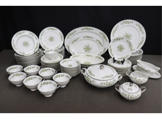 Group Assortment Of Bavarian Porcelain Dinner Ware - PMR Jaeger & Co. Wynnewood Pattern (incomplete)