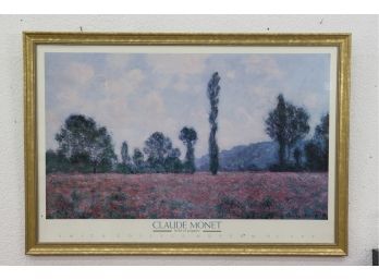 Field Of Poppies Claude Monet Art Poster Smith College Museum Of Art