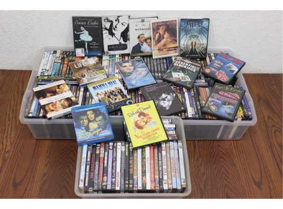 Big, Big DVD Group Lot: Movies, TV, And More - From Abbot & Costello To Heisenberg & Jesse Pinkman Etc.