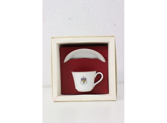 Caffe Florian Commemorative Tea Cup And Saucer Boxed Set