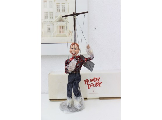 Howdy Doody Porcelain Collector Doll Puppet From Danbury Mint - Original Box