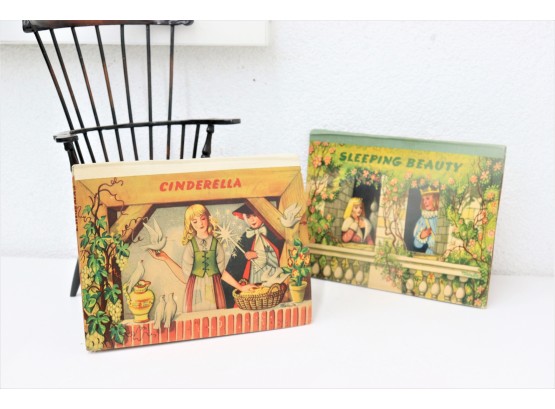 Two Vintage Pop-Ups: Cinderella And Sleeping Beauty Westminster Books, London