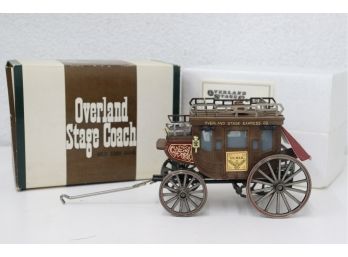 Overland Stage Coach Rolling Miniature  - Solid State Transistor Radio - With Original Box