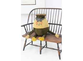 Humpty-dumpty Mall Cop Plush Toy Made Exclusively For Harrods By Merrythought Of England