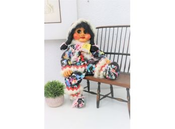 Naber-Kids Doll: Molli Alaska Ready 1985  Naming COA Hang Tag Attached - Original Naber Gestalt