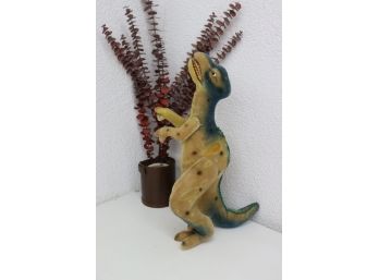 Tysus, The Fuzzy Dinosaur By Steiff  Original Marke Plush Toy