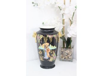 Rubian Art Pottery Vase #4108, England