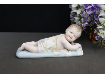 Old Soul, Oddly Mature Baby Porcelain Figurine