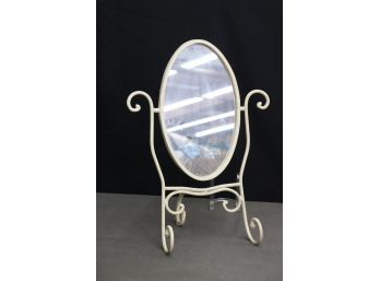 Curled Wire Dollhouse Full Length Standing Mirror