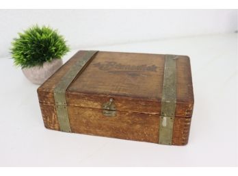 Vintage 'The Brunswick' Cigar Box