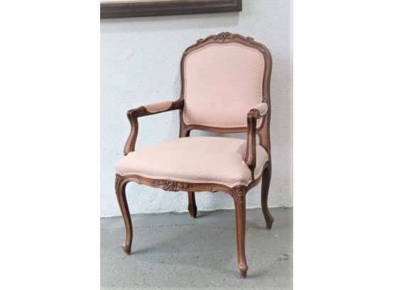 Pretty In Pink Queen Regency Style Armchair