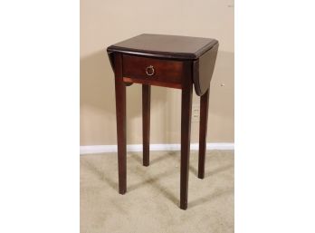 Square To Oval Two Leaf Occasional Table