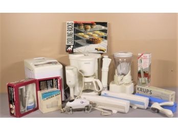 Instant Kitchen: Super Useful Group Lot Of Used Kitchen Gadgets And Tools...Blend, Brew, Bake, And More