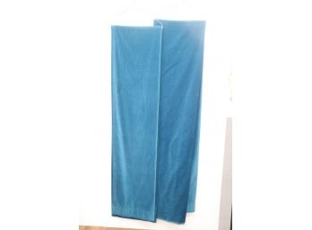 Ikea Sanela Blue Drapes- Two(2) For One Window