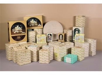 #2 Group Lot Of Enesco/Precious Moments Collectors Porcelain Figurines And Sets