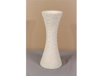 Vintage Royal Haeger Slim Hour Glass Textured Ceramic Vase