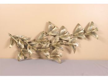 Patinated Metal Flying Bird Formation Decorative Wall Art