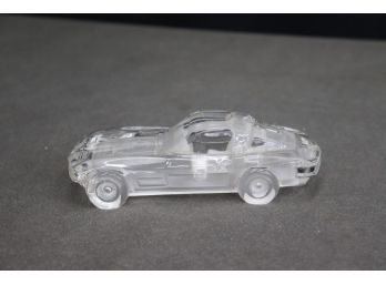 Clearly The Greatest Corvette Ever - 1963 Split Window C2 Stingray - Scale Model In Crystal
