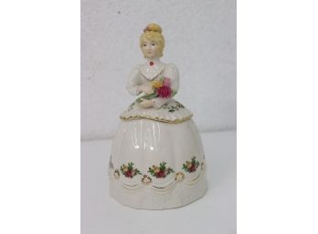 Royal Albert Old Country Roses Victorian Lady Candy Jar