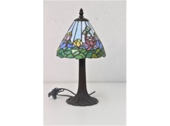 Tiffany Style Champignon  Lamp -  Needs A Plug