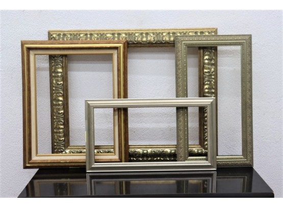 Group Lot Of Picture Frames, Various Sizes