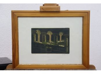 The Cloister M. Horne '09 Very Limited Edition Impression Print