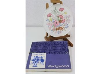 Vintage Wedgwood Bone China Meadow Sweet Plate With Box