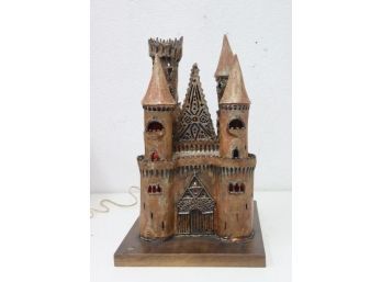 Model Of Renaissance Castle , Pottery