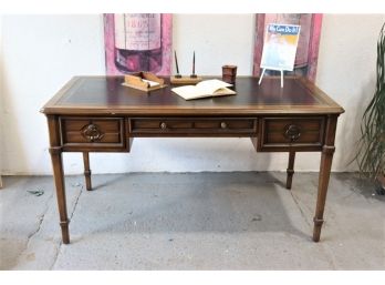 20th Century Reproduction Of Directoire-style Bureau Plat Writing Desk
