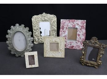 Group Lot Of Decorative Photo Frames