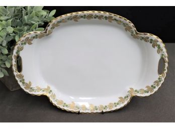 Vintage Haviland & Co Limoges Oval Serving Tray  #21377 Marked On Bottom